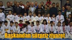 Başkandan sürpriz ziyaret