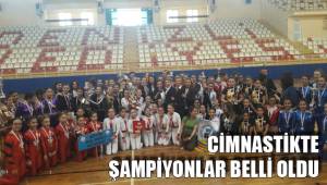 CİMNASTİKTE ŞAMPİYONLAR BELLİ OLDU