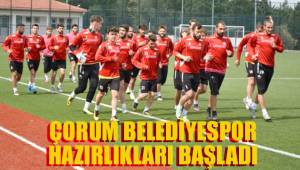 ÇORUM BELEDİYESPOR HAZIRLIKLARI BAŞLADI