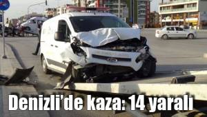 Denizli’de trafik kazası