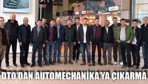 DTO’DAN AUTOMECHANİKA’YA ÇIKARMA