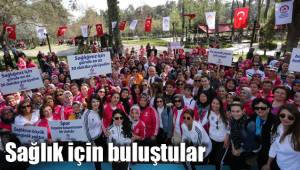 Dünya Sağlık Günü’nde sağlık için buluştular