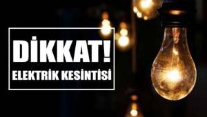 Elektrikler kesilecek