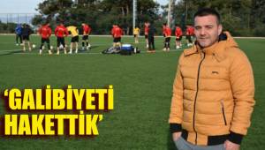 ‘GALİBİYETİ HAKETTİK’