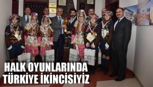 HALK OYUNLARINDA TÜRKİYE İKİNCİSİYİZ