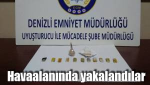 Havaalanında yakalandılar