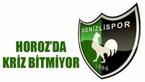 HOROZ’DA KRİZ BİTMİYOR