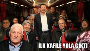 İLK KAFİLE YOLA ÇIKTI
