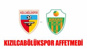 KIZILCABÖLÜKSPOR AFFETMEDİ