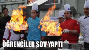 ÖĞRENCİLER ŞOV YAPTI