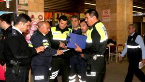OTOBÜS TERMİNALİNDE DENETİM