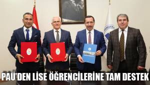PAÜ’DEN LİSE ÖĞRENCİLERİNE TAM DESTEK