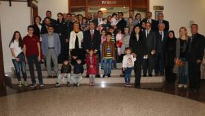 Polis aileleriyle bir araya geldi