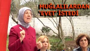 RAMAZANOĞLU MUĞLA’DA ‘EVET’ İSTEDİ