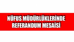 Referandum mesaisi yapacaklar