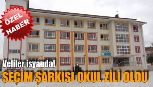 SEÇİM ŞARKISI OKUL ZİLİ OLDU