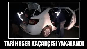 TARİH ESER KAÇAKÇISI YAKALANDI