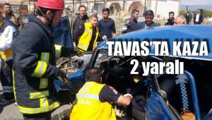 Tavas’ta trafik kazası