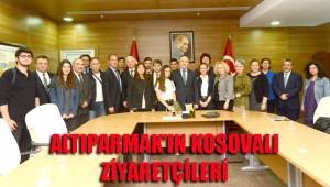 VALİ ALTIPARMAK KOSOVALI ÖĞRENCİLERİ KABUL ETTİ