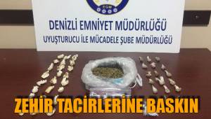 Zehir tacirlerine baskın