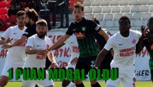 1 PUAN MORAL OLDU
