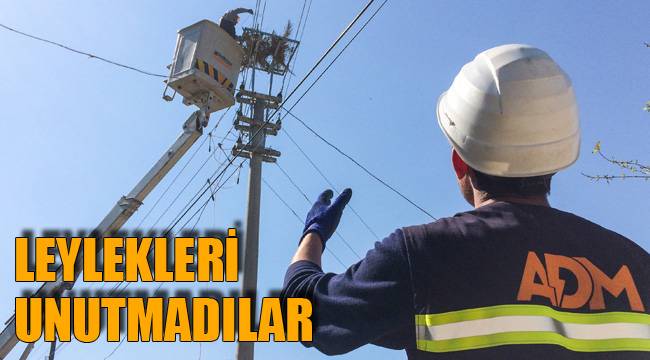 ADM ELEKTRİK LEYLEKLERİ UNUTMADI
