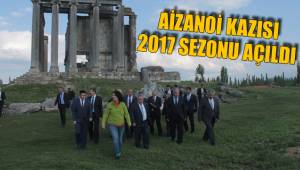 AİZANOİ KAZISI 2017 SEZONU AÇILDI