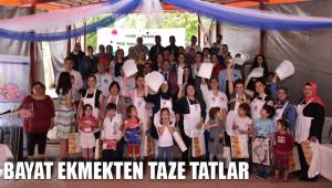 BAYAT EKMEKTEN TAZE TATLAR