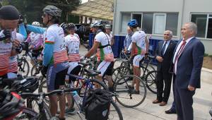BURSA’DAN DENİZLİ’YE PEDAL ÇEVİRDİLER