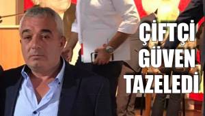 ÇİFTÇİ GÜVEN TAZELEDİ