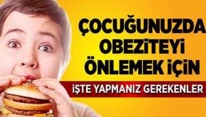ÇOCUKLARDA OBEZİTE İLE MÜCADELENİN YOLLARI