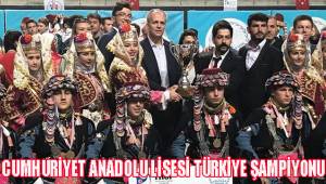 CUMHURİYET ANADOLU LİSESİ TÜRKİYE ŞAMPİYONU