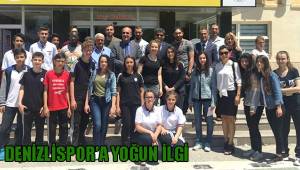 DENİZLİSPOR’A YOĞUN İLGİ