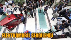 ELEKTROMOBİL SERGİLENDİ