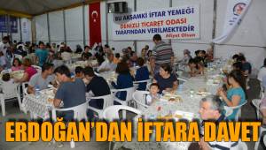 ERDOĞAN'DAN İFTARA DAVET