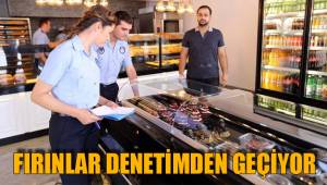 FIRINLAR DENETİMDEN GEÇİYOR