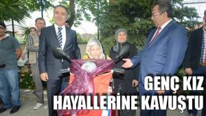 GENÇ KIZ HAYALLERİNE KAVUŞTU