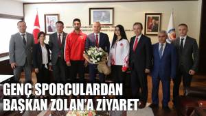 GENÇ SPORCULARDAN ZOLAN’A ZİYARET