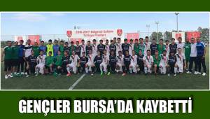 GENÇLER BURSA'DA KAYBETTİ