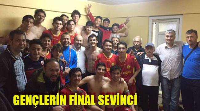 GENÇLERİN FİNAL SEVİNCİ