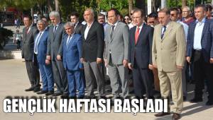 GENÇLİK HAFTASI BAŞLADI