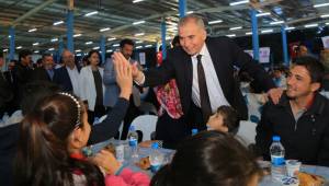 Gönül sofrası Kayıhan'da kuruldu