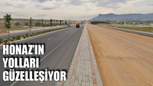 HONAZ’IN YOLLARI GÜZELLEŞİYOR