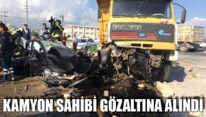 KAMYON SAHİBİ GÖZALTINA ALINDI