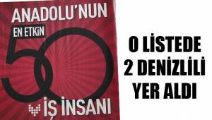 LİSTEDE 2 DENİZLİLİ VAR