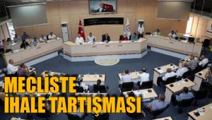 MECLİSTE İHALE TARTIŞMASI