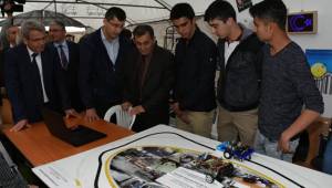 Meslek liselerinden ortak sergi