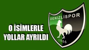 O İSİMLERLE YOLLAR AYRILDI