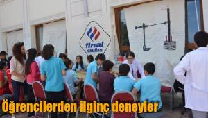Öğrencilerden ilginç deneyler