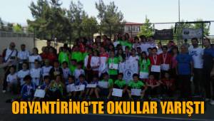 ORYANTİRİNG’TE OKULLAR YARIŞTI